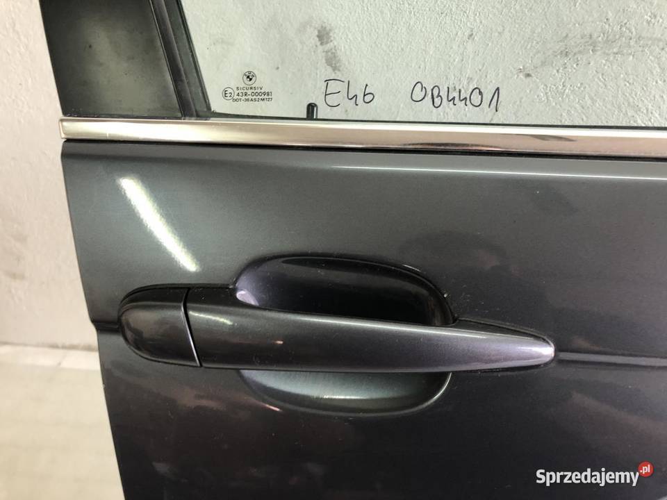 DRZWI KOMPLETNE PRAWY PRZÓD BMW E46 4007 osobowe sprzedam