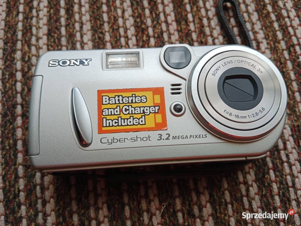 Sony Cybershot DSCP72 Aparat Cyfrowy 2 Karty Aparaty Ruda Śląska sprzedam