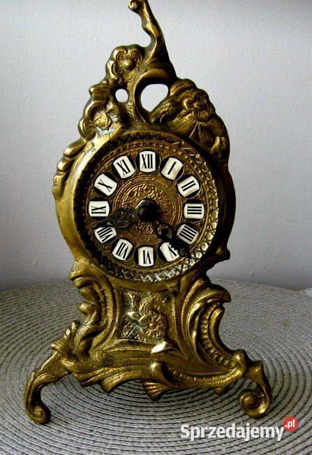 Zegar z mosiądzu Odlew wielkopolskie