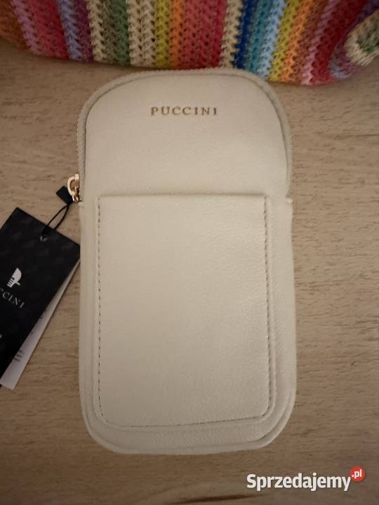 Torebka puccini na ramię na telefon hit mała i