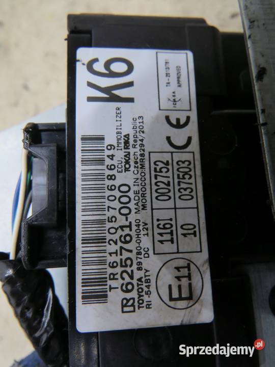 MODUŁ STEROWNIK PEUGEOT 108 C1 II 897800H040