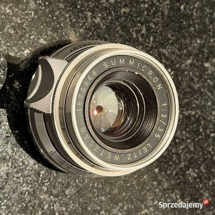 Aparat Leica m2 z obiektywami Summilux 1450 i podlaskie Białystok