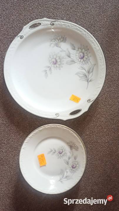 Talerz z astrami Paul Muller Selb 125 Z boku