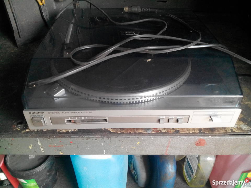 Gramofon STEREO TURNTABLE UNITRA GS 472 Gdańsk sprzedam