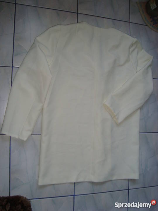 Żakiet rozpinany kremowy mazowieckie Ostrołęka