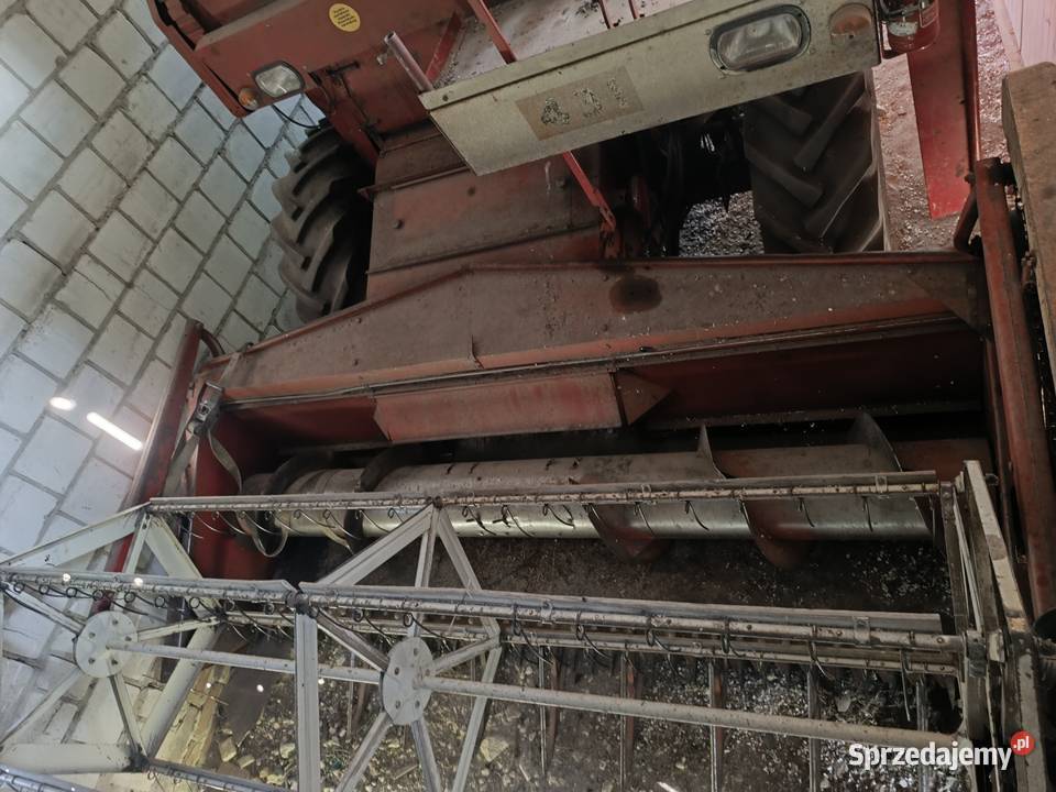 Kombajn zbożowy uszkodzony Potok Wielki