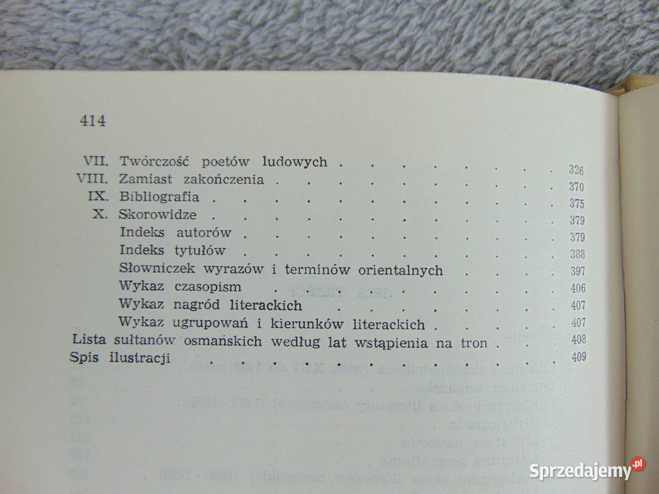 Historia Literatury Tureckiej Płaskowicka Rok wydania 1971 sprzedam