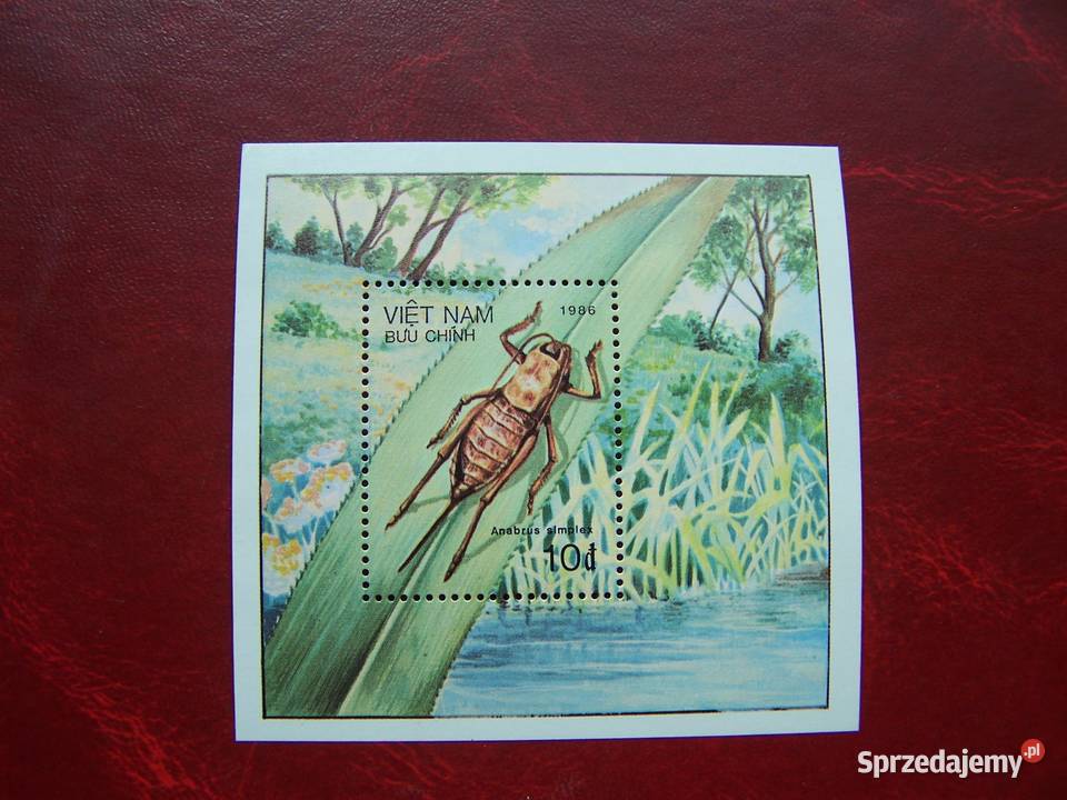 Wietnam 1987 MNH Mi 179400 Fauna Owady Kolekcje