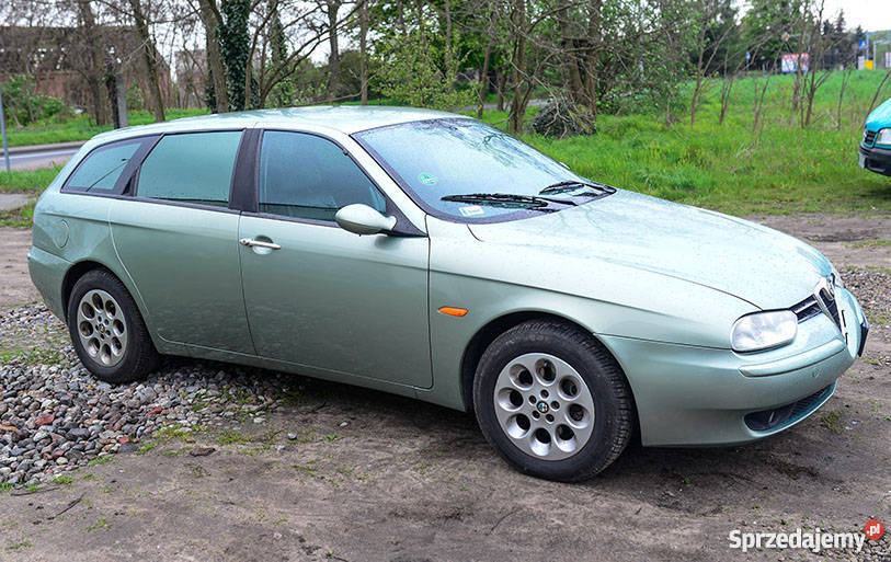 alfa romeo 156 20 jts skóra 2002 lift wnętrza światła przeciwmgłowe Mosina