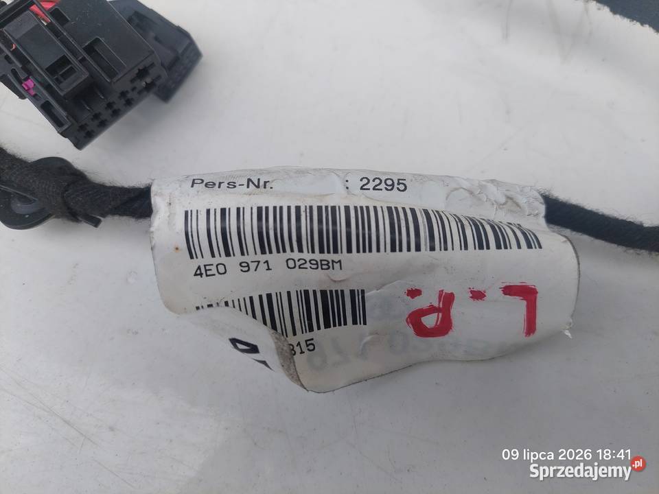 AUDI A8 D3 42 TDI 0510 WIĄZKA DRZWI LEWA PRZOD