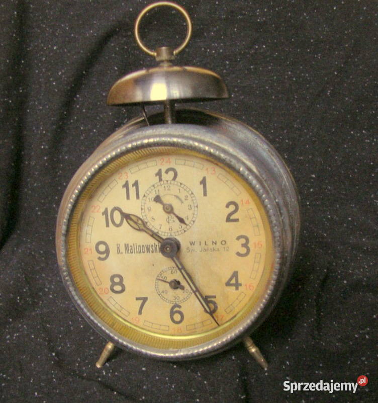 WILNO Antyk budzik kresy zegar zegarek polonik