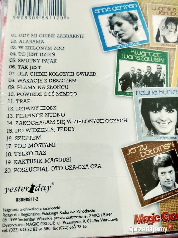 Jakubczak Gdy mi zabraknie Księgarnia muzyka mazowieckie Warszawa