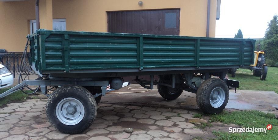 przyczepa wywrotka na balonówkach nieuszkodzony Tarnobrzeg