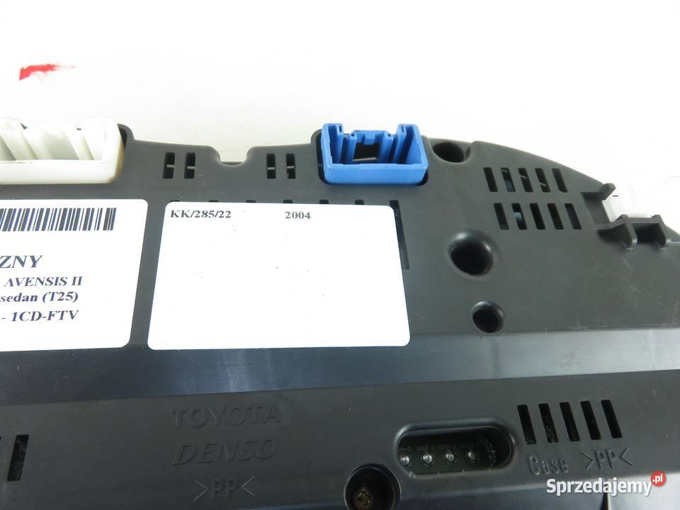 LICZNIK ELEKTRYCZNY TOYOTA AVENSIS T25 osobowe