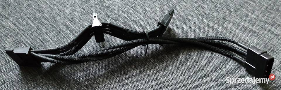 CORSAIR kabel zasilania Molex 4PIN 3x SATA 15PIN Obudowy i zasilanie Łódź