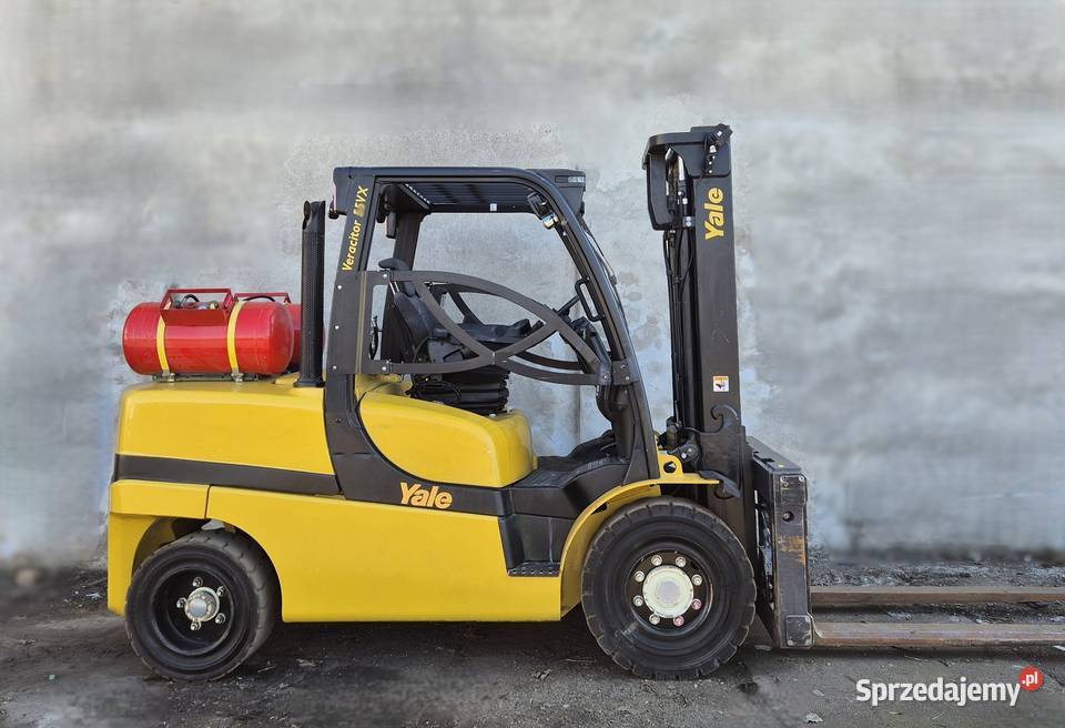 Yale 5500 2019r POZYCJONER wózek widłowy leasing regulowane widły Rybnik