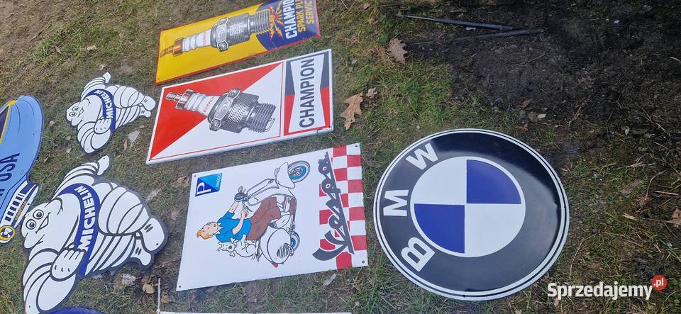 szyldy emalia likwidacja kolekcji Łódź