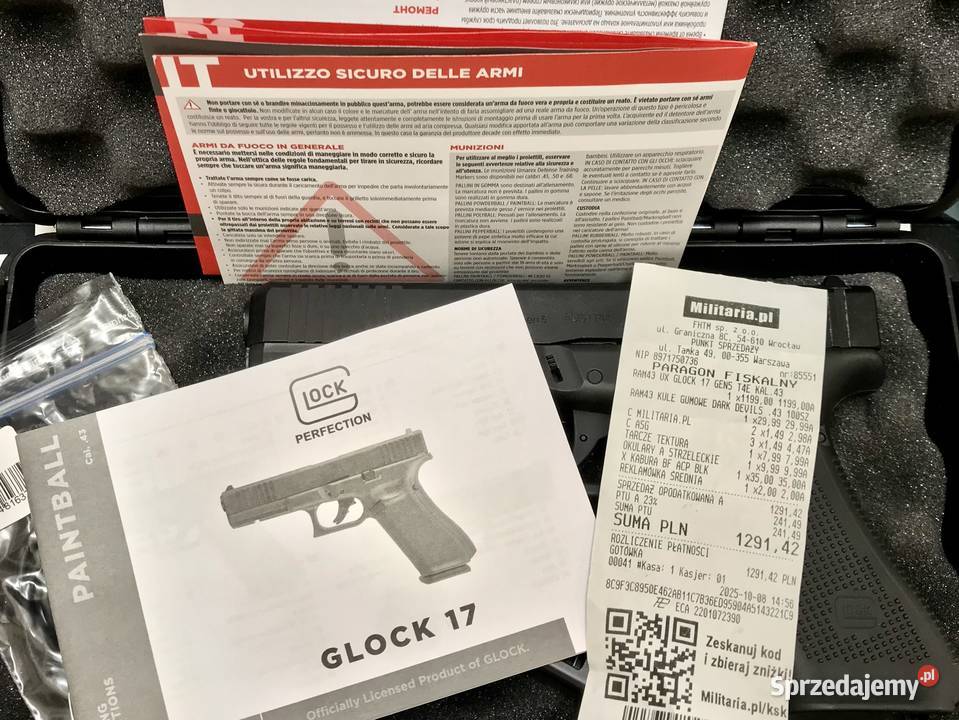 Umarex Glock 17 Gen5 T4E 43 RAM marker Warszawa
