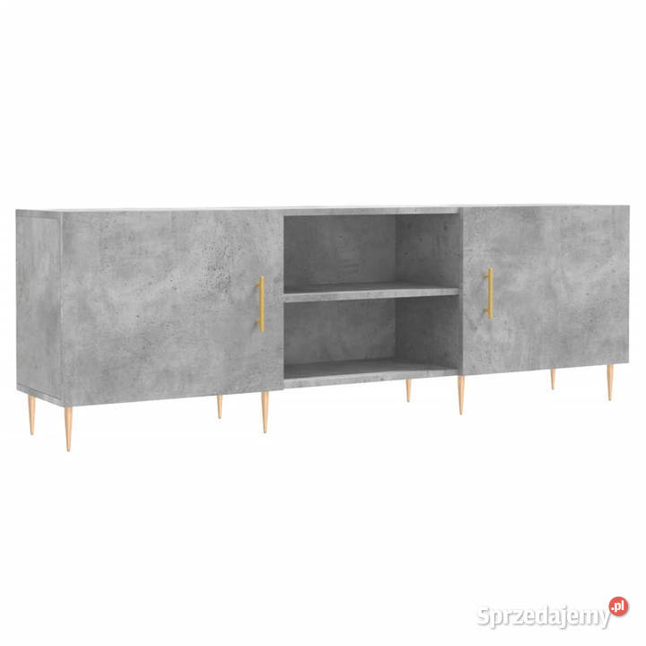 Szafka pod TV szarość betonu 150x30x50 WM829088 Warszawa