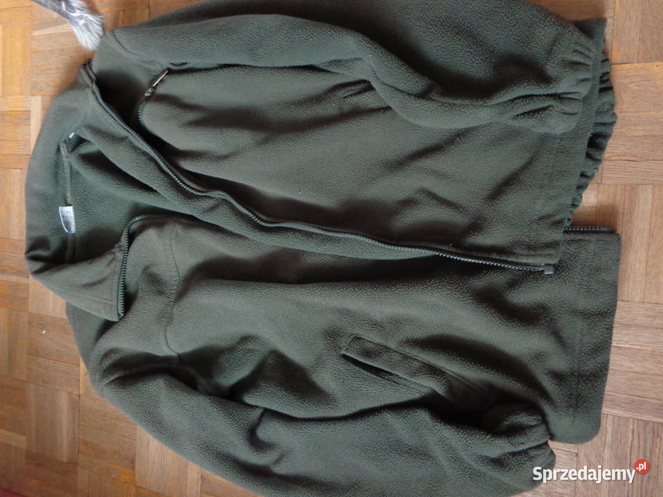 bluza z polaru oliwkowa L Poznań