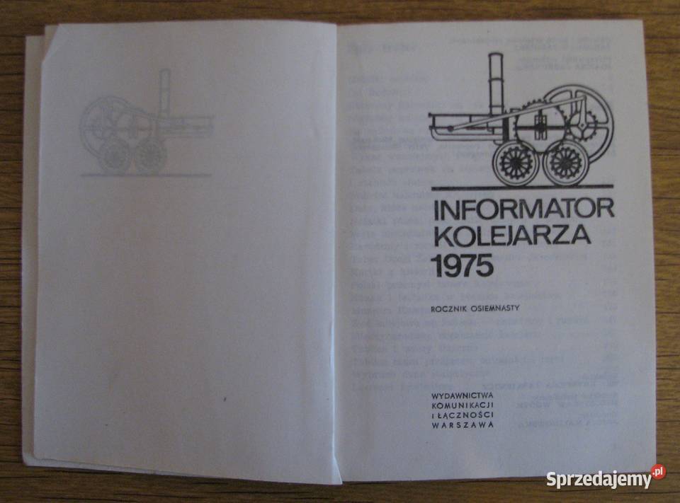 Informator kolejarza 1975 lubelskie Parczew