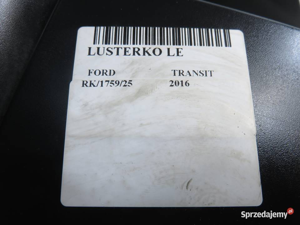 LUSTERKO LEWE FORD TRANSIT CUSTOM BK2117683CEW małopolskie