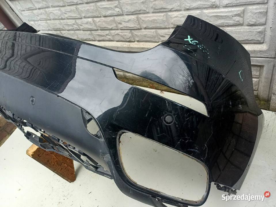 BMW X6 E71 0714 ZDERZAK TYŁ TYLNY PDC PARKTRONIC wielkopolskie Przemęt sprzedam