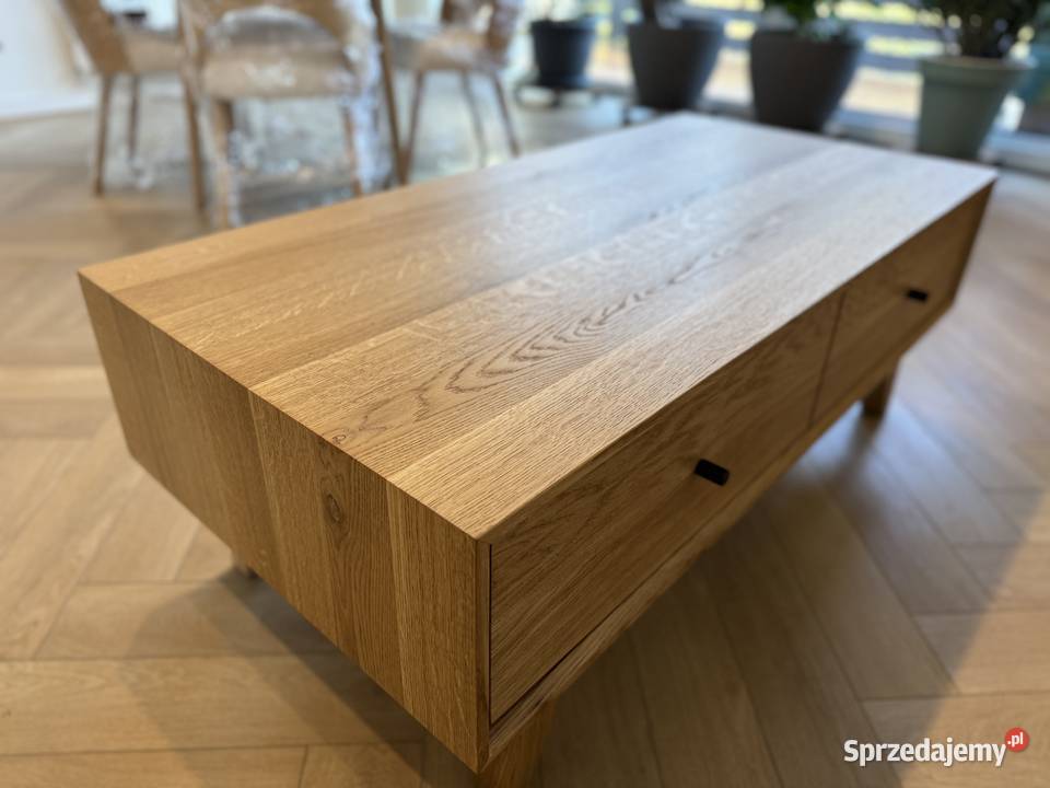 Ława dębowa z szufladami Dom i Ogród śląskie
