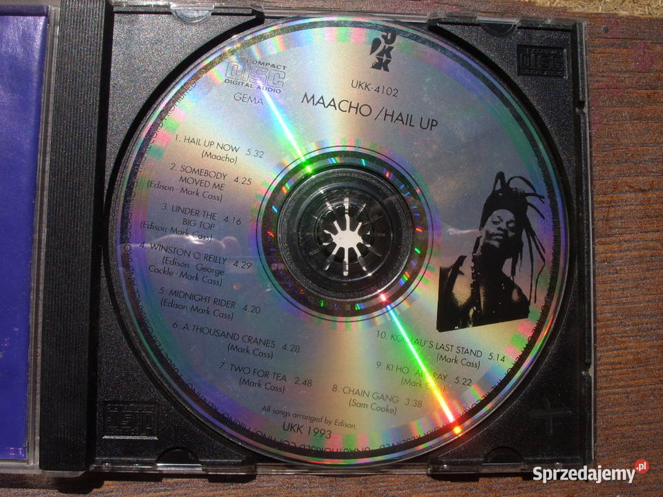 REGAE CD MAACHOHAIL UP 1993 Wołów