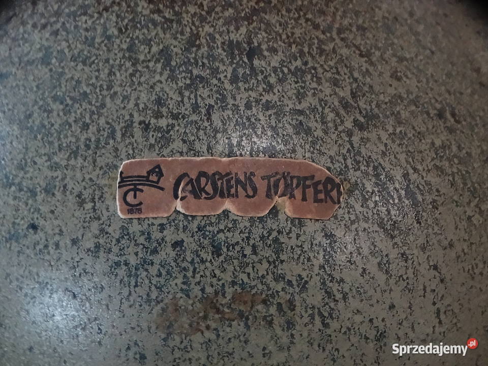 Wazon dzban ceramiczny Carstens Tpferrei vintage Biłgoraj