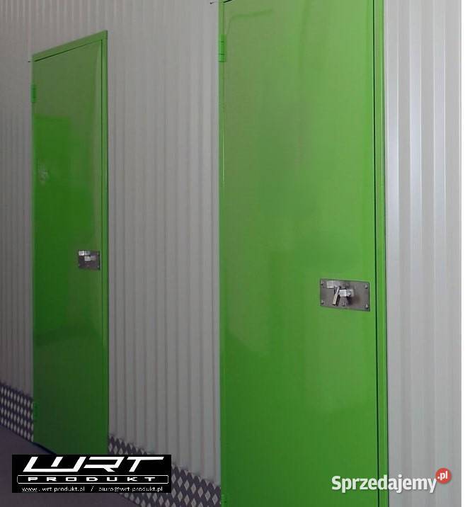 Drzwi stalowe Self Storage magazyny zbiorcze Gdynia
