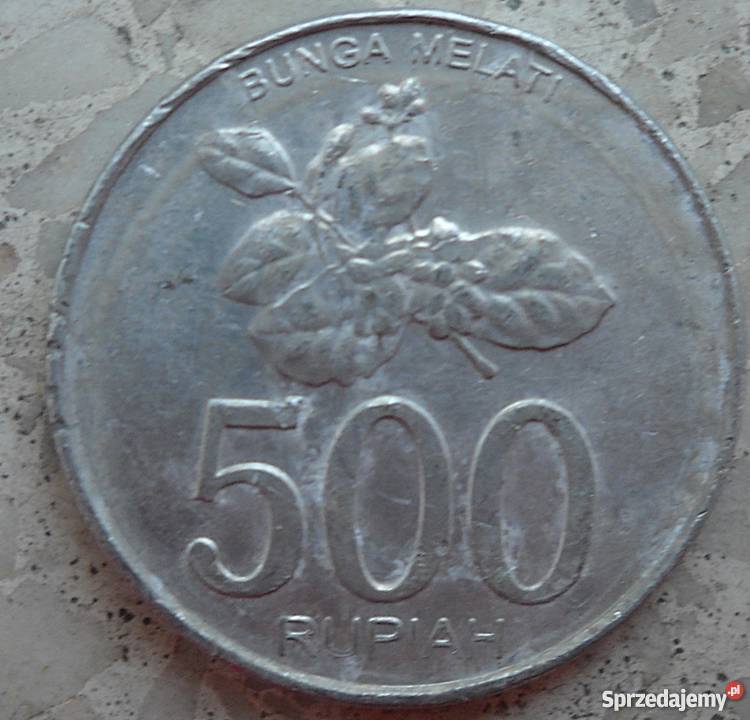 INDONEZJA500 RUPII2003 r BUNGA MELATI