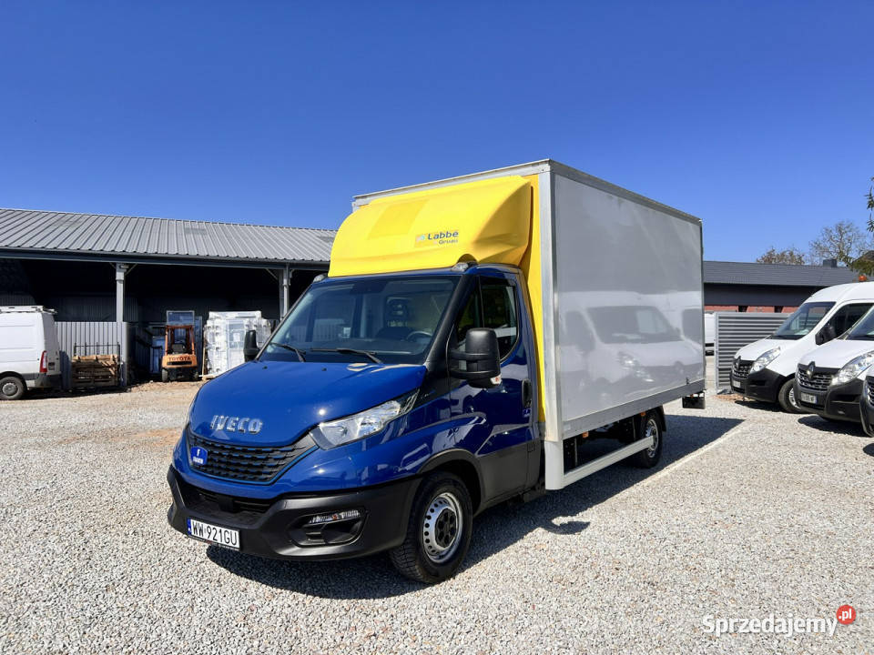 Iveco Daily 35S14N KONTENER winda full servis mazowieckie Warszawa