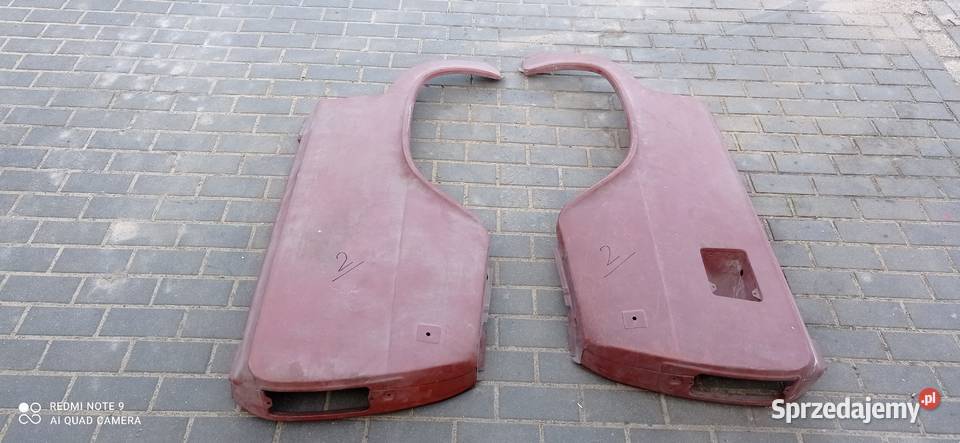 Fiat 125p kombi sanitarka błotniki tylne KOMPLET Olesno sprzedam