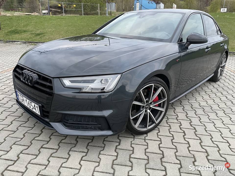 Audi A4 B9 20 TFSI 252 Competition Black 3x podgrzewane fotele Gorlice