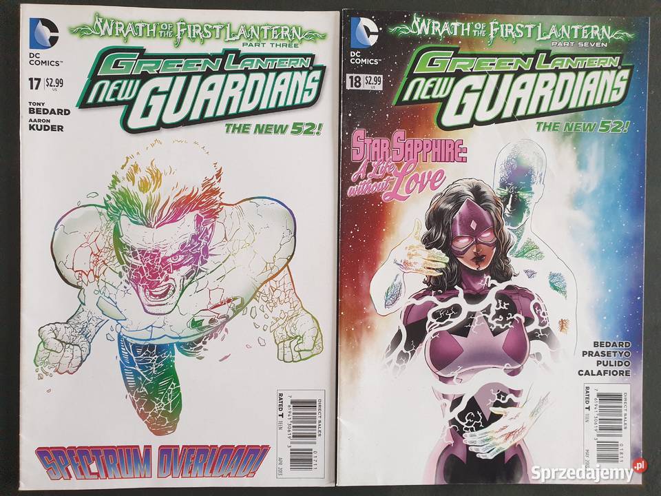 Green Lantern Guardians 19 komiksów DC USA Komiksy Gdynia