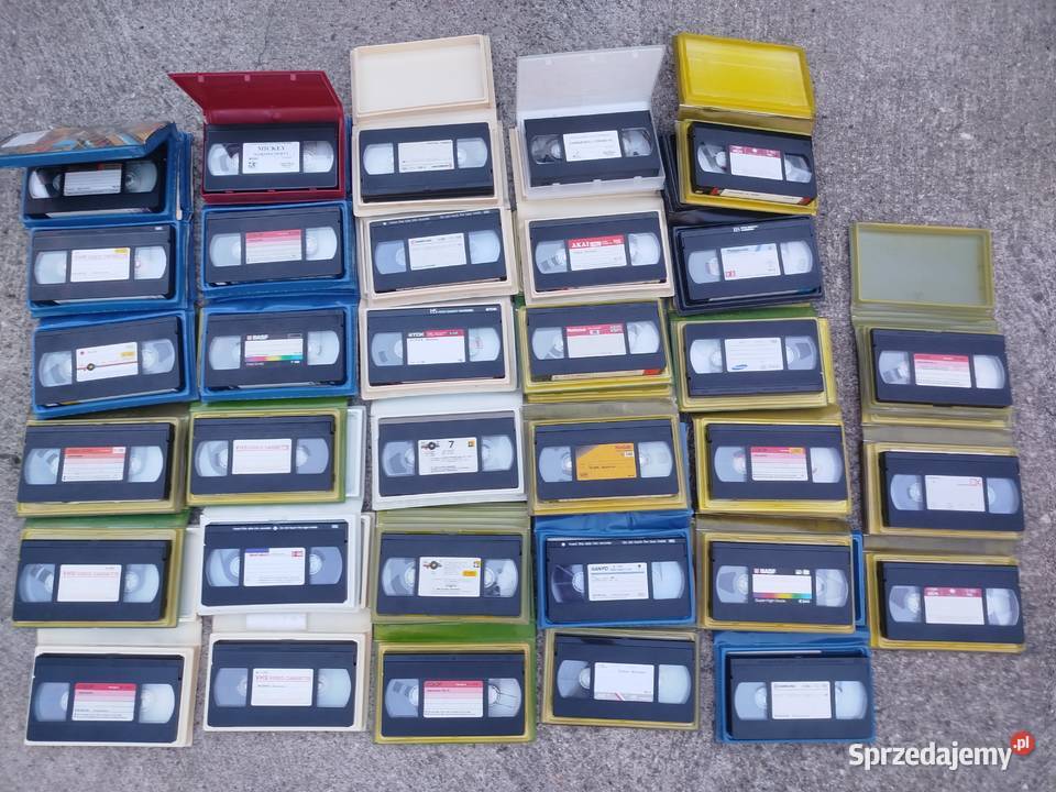 Kasety VHS 33 sztuki filmy Opole