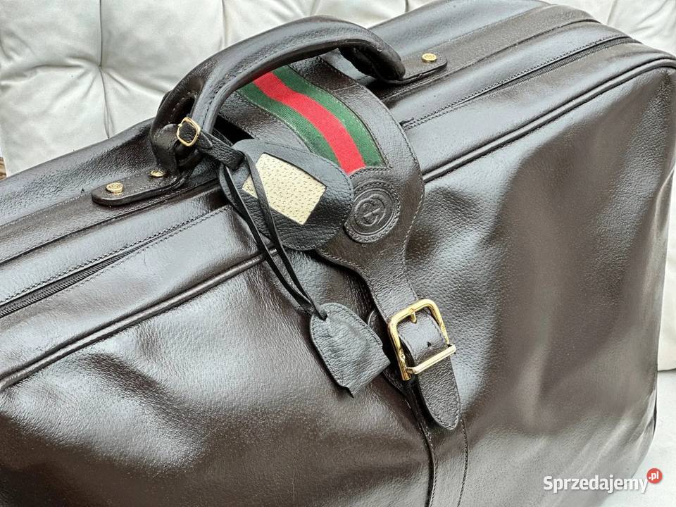 Walizka podróżna Gucci klasyka luksusu z lat 70 Warszawa
