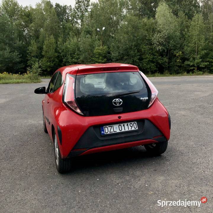 Toyota Aygo 2015 niski oryginalny przebieg ABS Legnica