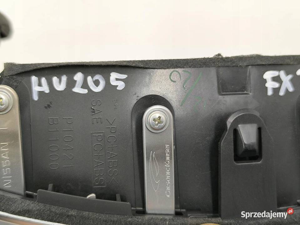 KRATKA NAWIEWU RAMKA ŚRODKOWA FX II QX70 sprzedam