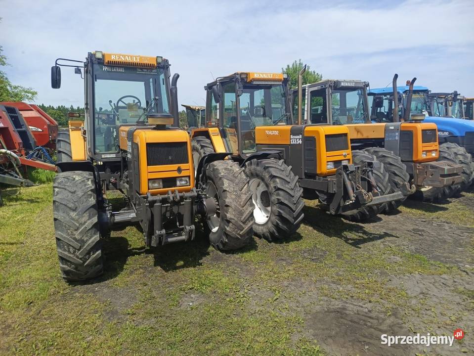 Ciągnik Renault 15554 96r Amortyzacja przedniej osi Czersk