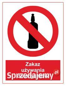 Naklejka BHP Zakaz używania detergentów GC041 małopolskie Kamionna