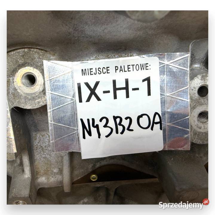 SILNIK N43B20 N43B20A BMW E81 E87 E60 E61 E90