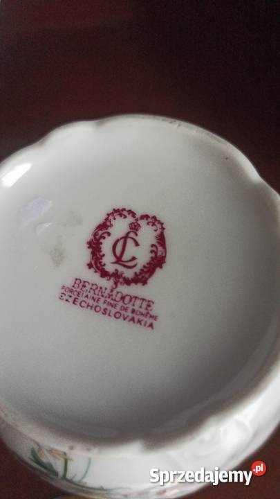 Cukiernica Syg CL Bernadotte Concordia Porcelana i szkło sprzedam