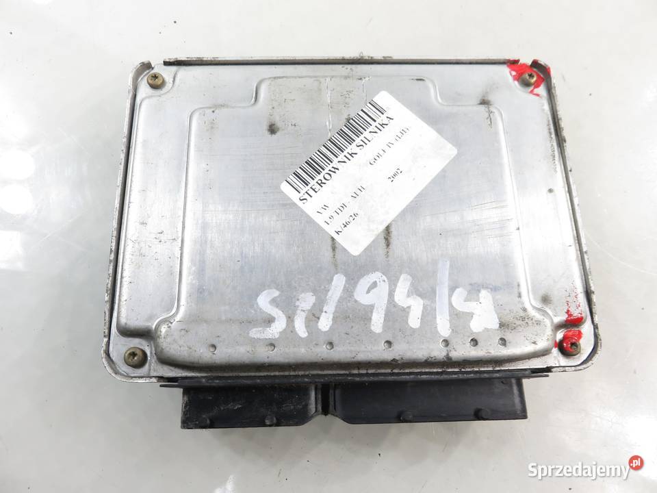 STEROWNIK VW GOLF IV 1J1 19 TDI 90 ALH Komputery