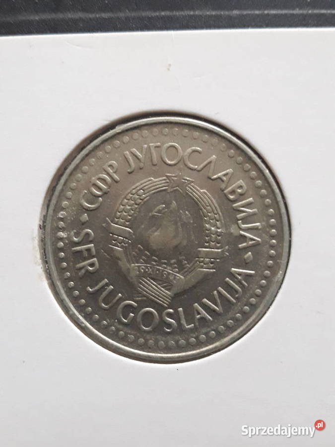100 Dinarów Jugosławia 1986 r Konin
