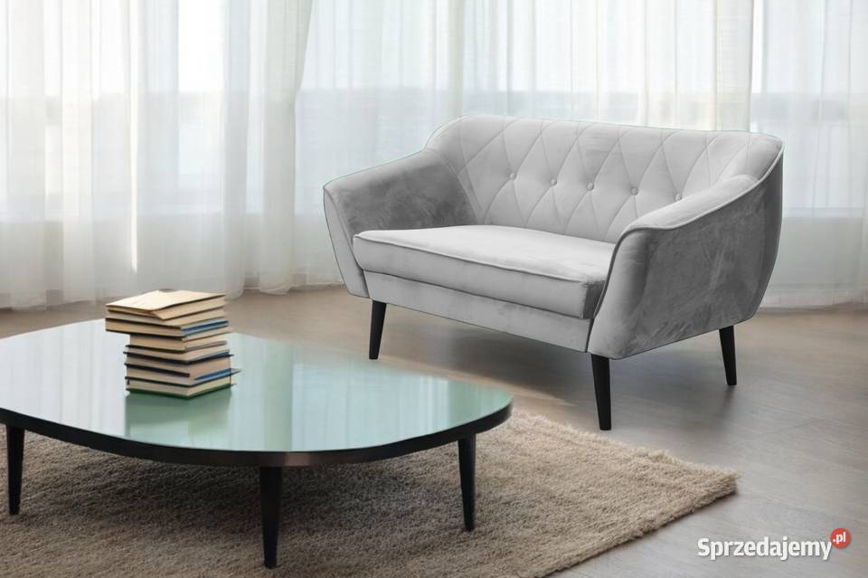 Sofa Maya 2 Osobowa Jasnoszara Dostawa 0 wielkopolskie Tarchały Małe sprzedam