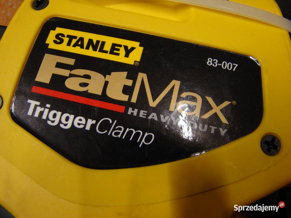 Ścisk stolarski STANLEY FAT 610 mm Ref 083007 Bielsko-Biała