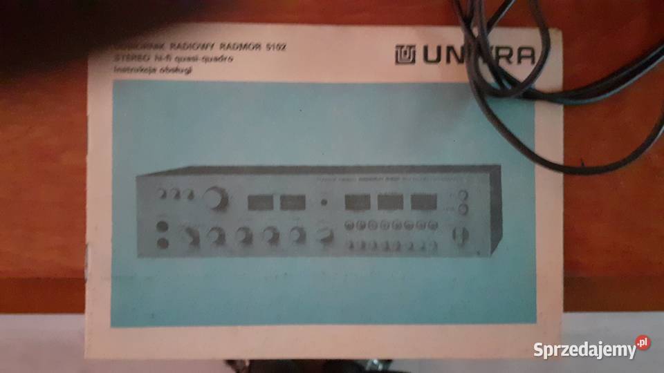 Sprzedam amplituner Radmor 5102TE equalizer 5472 Ziębice