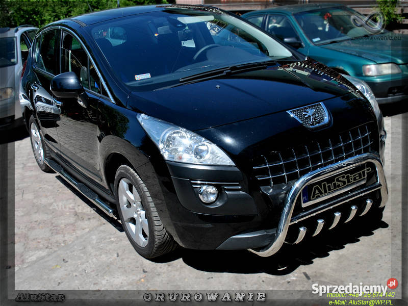 ORUROWANIE PEUGEOT przód boki lampy